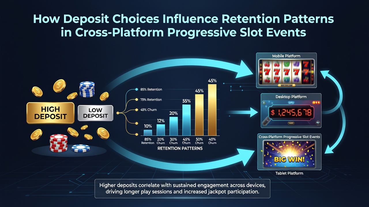 Analyse von Retentionsdaten und Einzahlungseinflüssen in progressiven Slot-Events